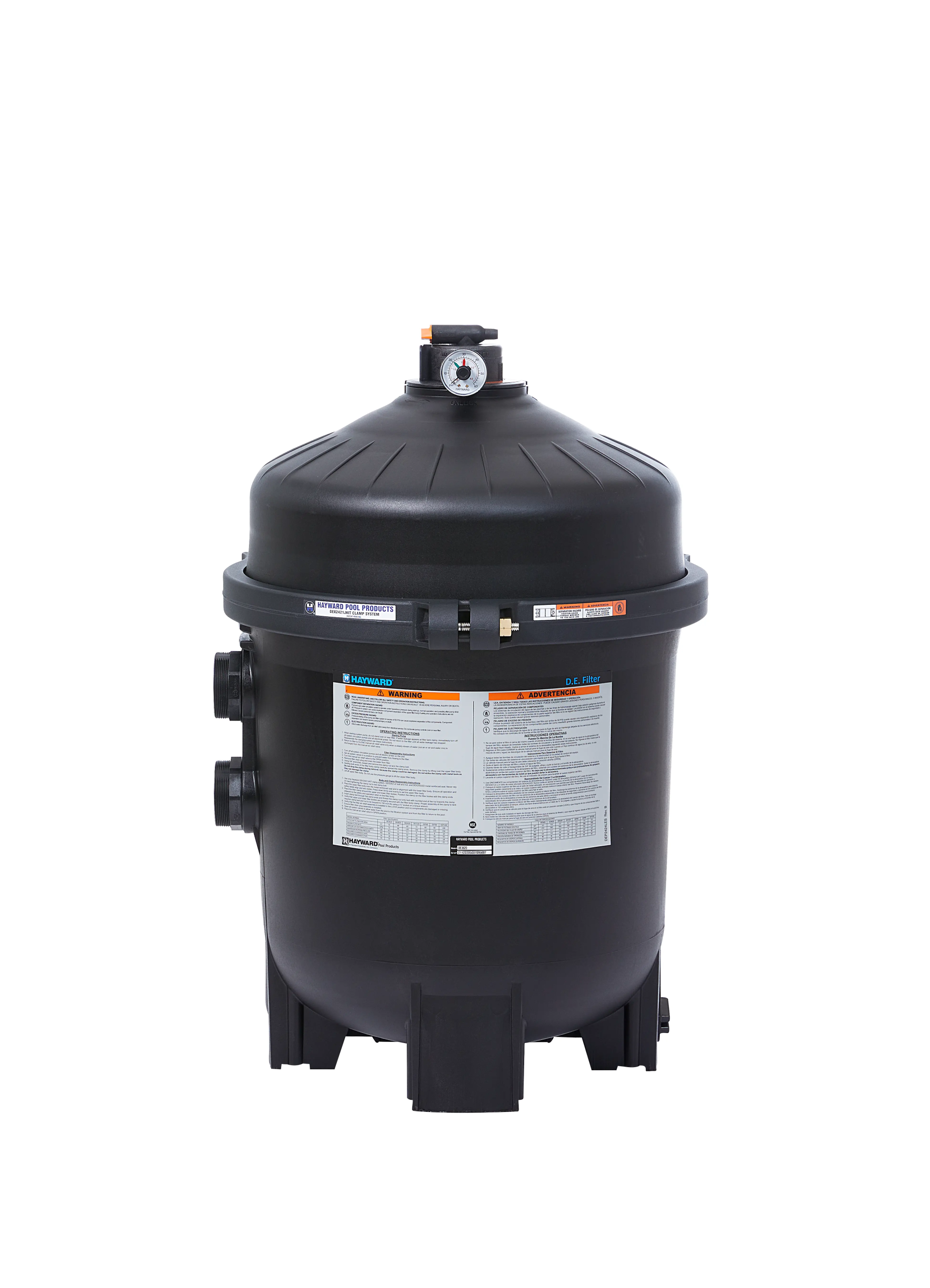 Twist lock 1.5 pool filter system for pool pump setup